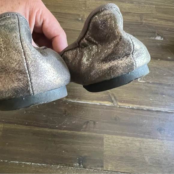 Sam Edelman Felicia Ballet Flats Gunmetal Shimmer - Picture 6 of 9